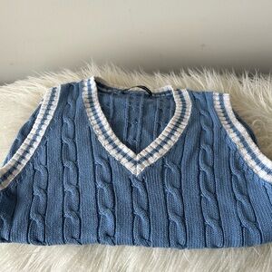 Blue Brandy Melville Vest